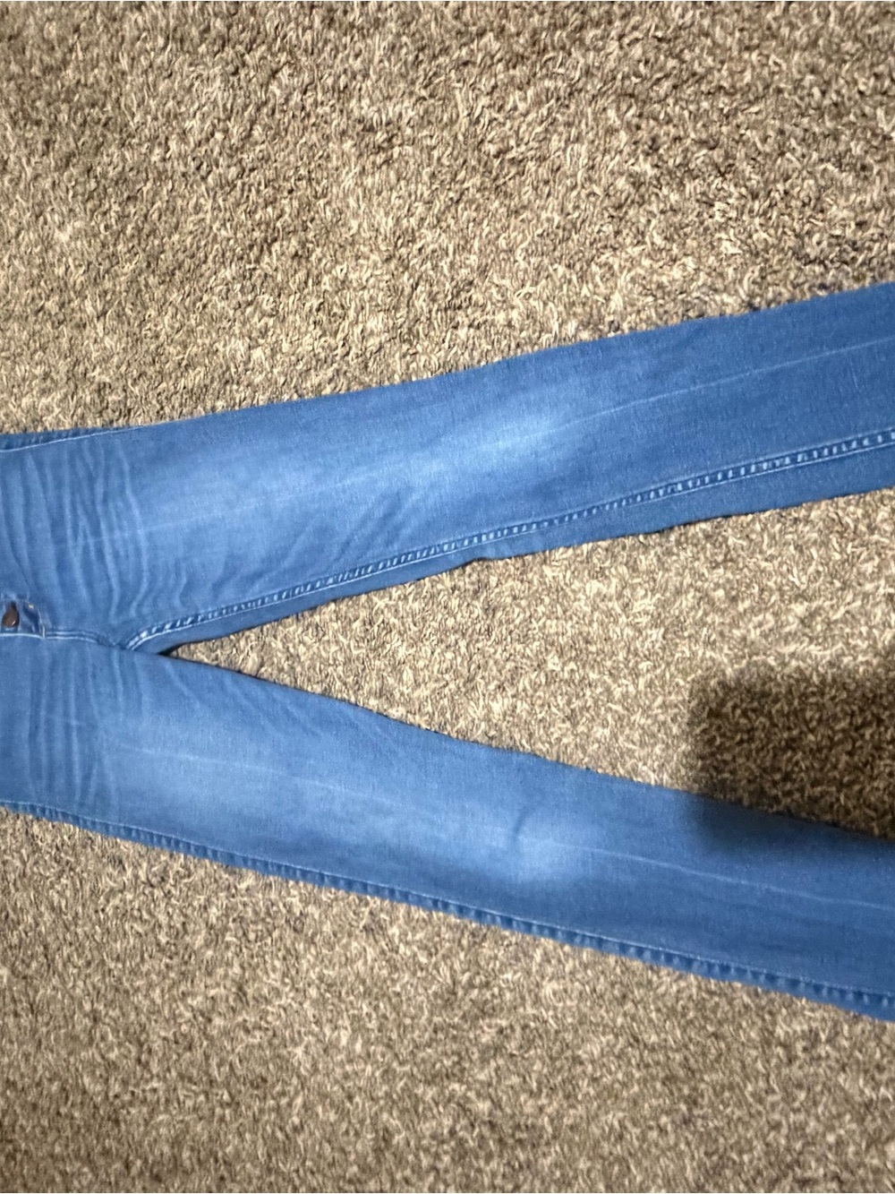 Abercrombie & Fitch Medium Blue Super Skinny High Rise Jeans